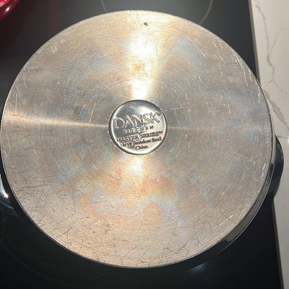 Dansk Kitchen Master Series 18/10 Stainless Steel 6.5L Copper Core Soup Pot - Picture 4 of 7